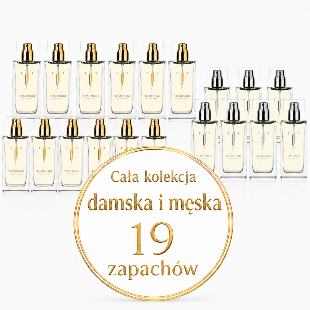 Cała Kolekcja TOMONSKI – 19 Damskich i Męskich zapachów (19 x 50 ml)