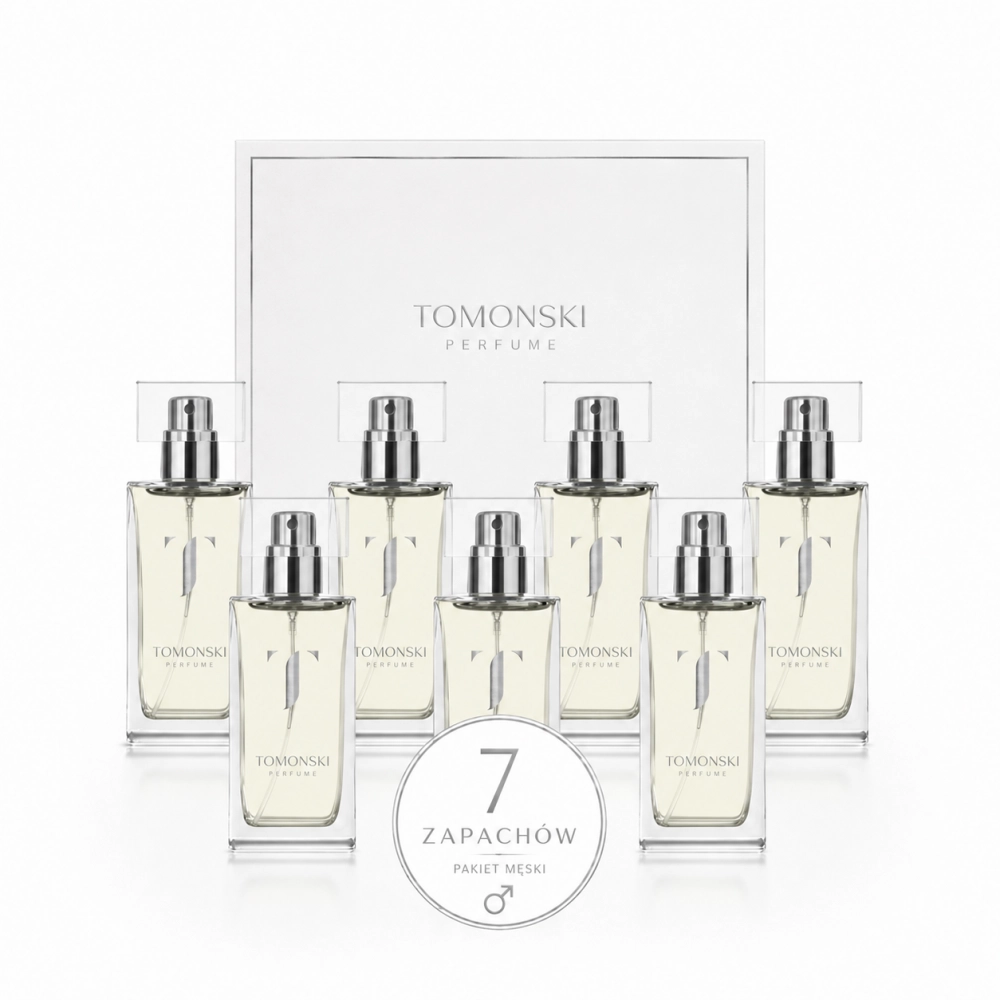 Cała Kolekcja Męska – Pakiet 7 Zapachów (7 x 50 ml)
